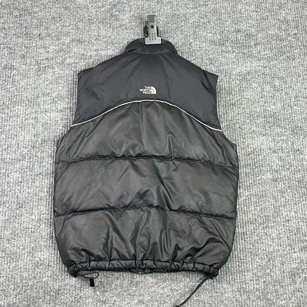 The North Face‎ Puffer Vest Kids M Black 600 Down Insulated Quilted Outerwear